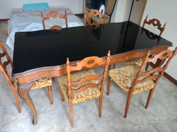 Tavolo Chippendale + sedie