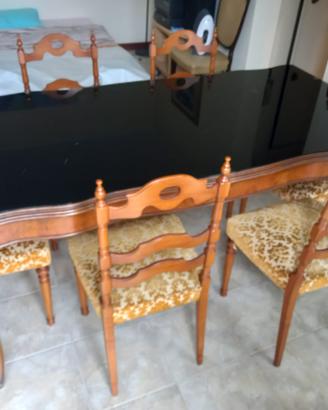 Tavolo Chippendale + sedie