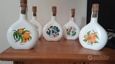 bottiglie in ceramica da arredo