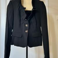 PINKO GIACCA NERA ELEGANTE