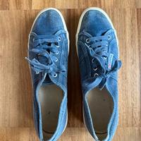 Sneakers Superga blu in tela uomo n. 44