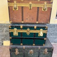 3 Bauli Vintage in Legno