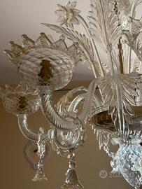 Lampadario in cristallo