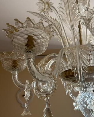 Lampadario in cristallo