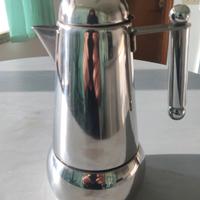 Caffettiera da 6 tazze in acciaio inox