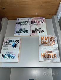 4 libri colleen hoover, vedibili anche singolarmen