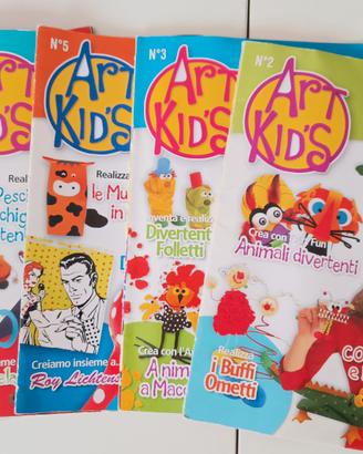 Lotto di 5 riviste Art Kid's nuove