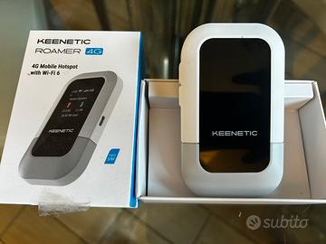 Keenetic Roamer 4G Hotspot mobile 4G con Wi-Fi 6