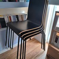 4 SEDIE IKEA + 2 TAVOLINI BAR