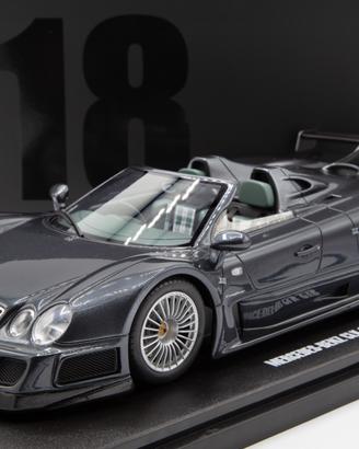 GT Spirit Mercedes CLK GTR Roadster 1998 Grey 1:18