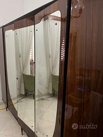 Armadio Vintage Anni 50/60 in radica