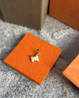 Ciondolo DoDo 2 g Farfalla oro giallo 18 kt 750