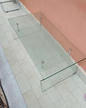 Tavolo in vetro per soggiorno