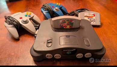 nintendo 64 + 2 giochi 