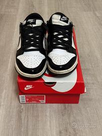 Nike dunk retro-low panda uomo