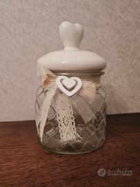 Barattolo Biscottiera in Vetro