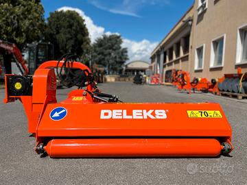 Trincia argini a mazze 150cm per trattore, cardano