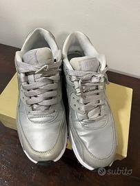 Nike Air Max 90 argento donna