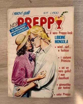 New Preppy N.11 giugno 1987 Edifumetto vintage