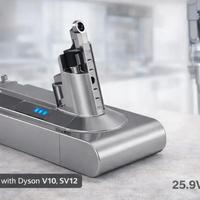 Batteria 4800mAh 4,8Ah Al Litio per Dyson V10 SV12