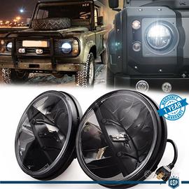 Coppia Fari Led LAND ROVER Defender 7 Pollici