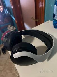 Cuffie Sony Pulse 3D + Telecomando originale PS5