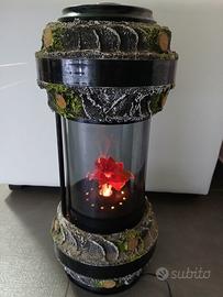 Lampada da Tavolo a Fibre Ottiche Anni 70 Arredo M