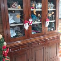 credenza noce arte povera