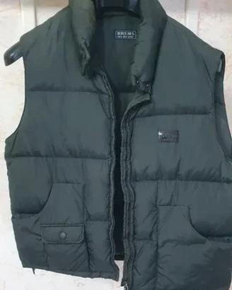 Gilet imbottito Brums uomo verde oliva