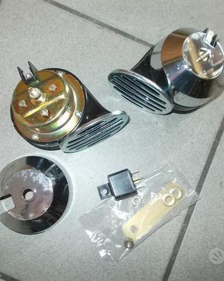 Coppia trombe acustiche 12V