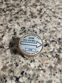 tappo 25w per wattmetro rf Bird 43 