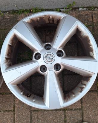 Cerchi in lega 17" Nissan Qashqai J10 buono stato