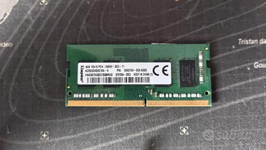 Kingstone 4GB SODIMM DDR4 2666Mhz