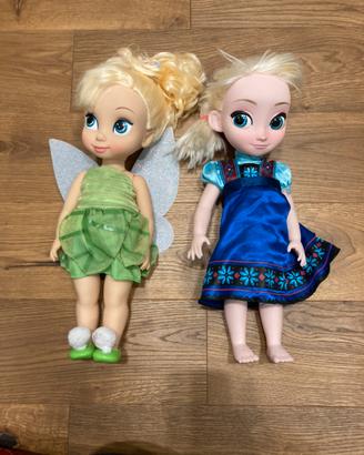 Bambole Elsa e Trilly Disney serie animators