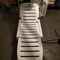 Sdraio lettino piscina GrandSoleil resina