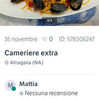 Cameriere extra