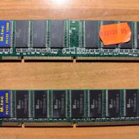 Set RAM Vintage SDRAM PC133 M.tec - 384MB (256MB +