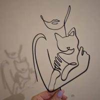Scultura moderna "gatto" nuova