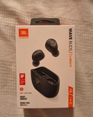 Auricolari Bluetooth JBL Wave Buds (mai aperti)