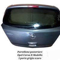 PORTELLONE POSTERIORE Grigio scuro OPEL Corsa D 5P