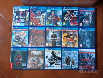 Lotto 15 giochi ps4 / ps5