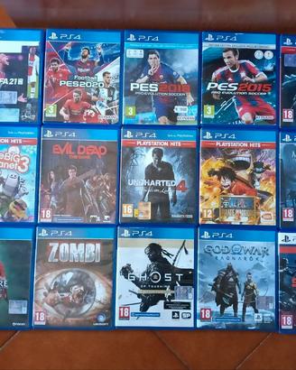 Lotto 15 giochi ps4 / ps5