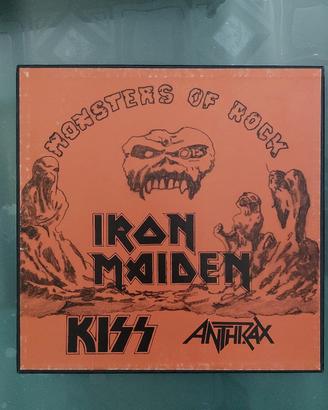 LP vinile raro Monsters of rock 88