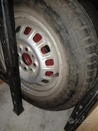 Ruote vecchia Fiat Panda
