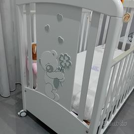 Culla completa di fasciatoio 