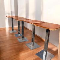 Tavolo Alto Quadrato 60x60  in Legno da Bar