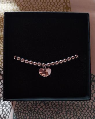 Bracciale 2 Jewels cuore argento