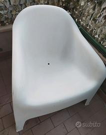 poltrona esterna da giardino/balcone Ikea Skarpo