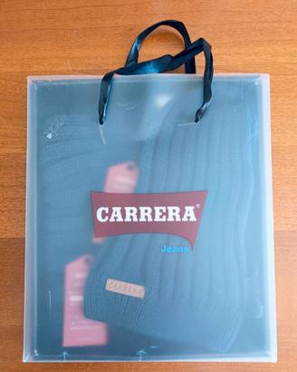 Set Cappello + Sciarpa Carrera Jeans - Blu Navy