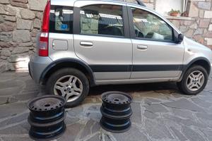4 cerchi in ferro fiat